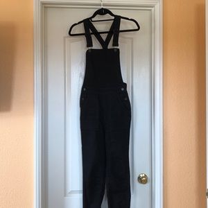 Madewell Black Overalls